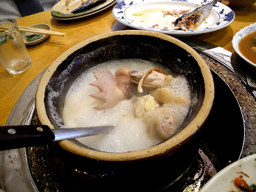 台中西屯路上的潮州烧酒鸡